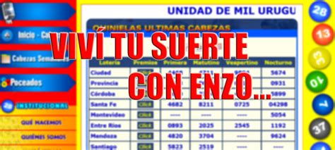 enzo vivi tu suerte en vivo hoy en vivo|LOTO RESULTADOS Confiables de HOY